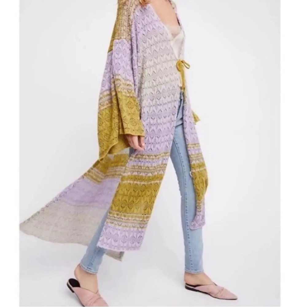 Free People Knit Kimono